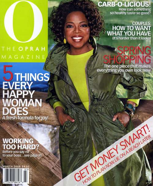 O-The-Oprah March 01, 2008 Issue Cover