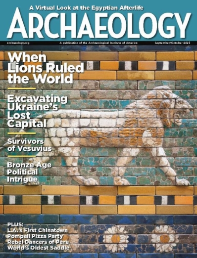 Archaeology September 01, 2023 Issue Cover