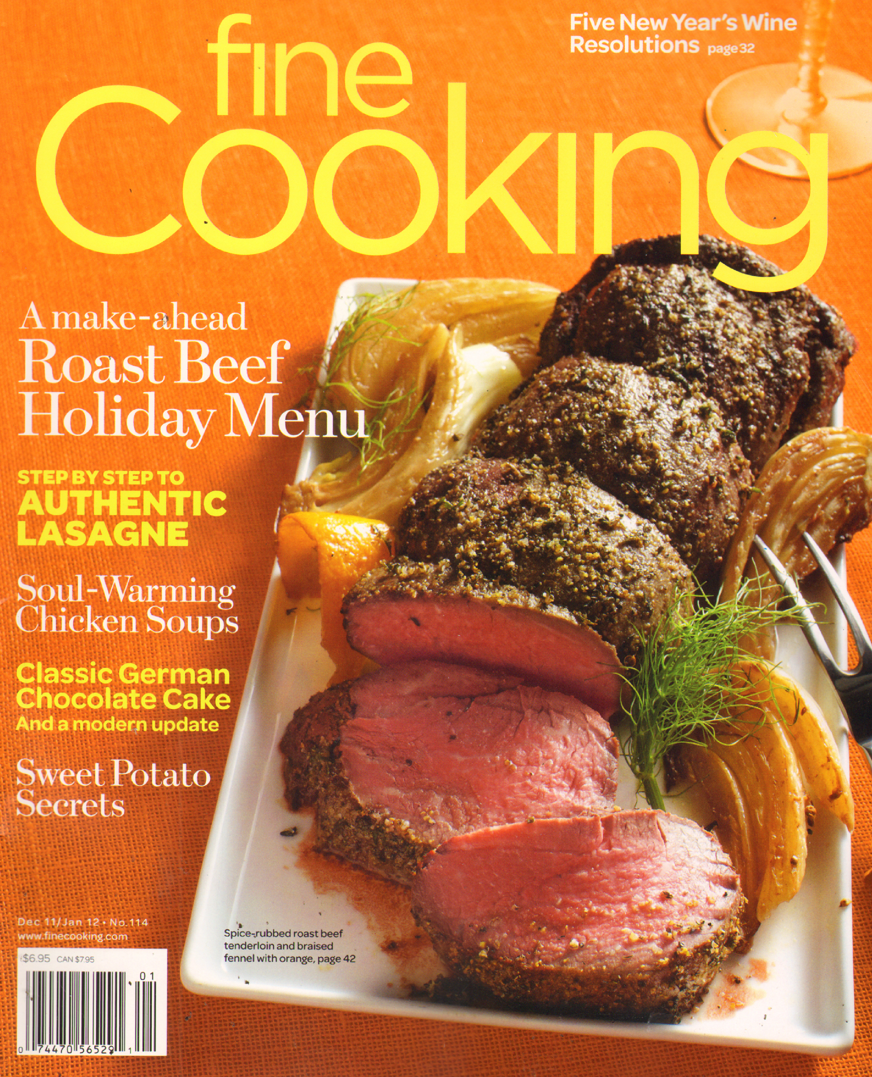 Fine-Cooking December 01, 2011 Issue Cover