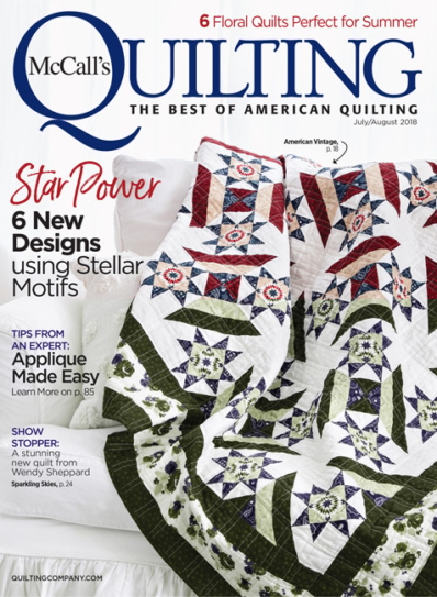 McCall's Quilting July 01, 2018 Issue Cover