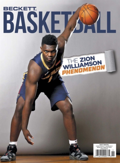 Beckett Basketball November 01, 2019 Issue Cover