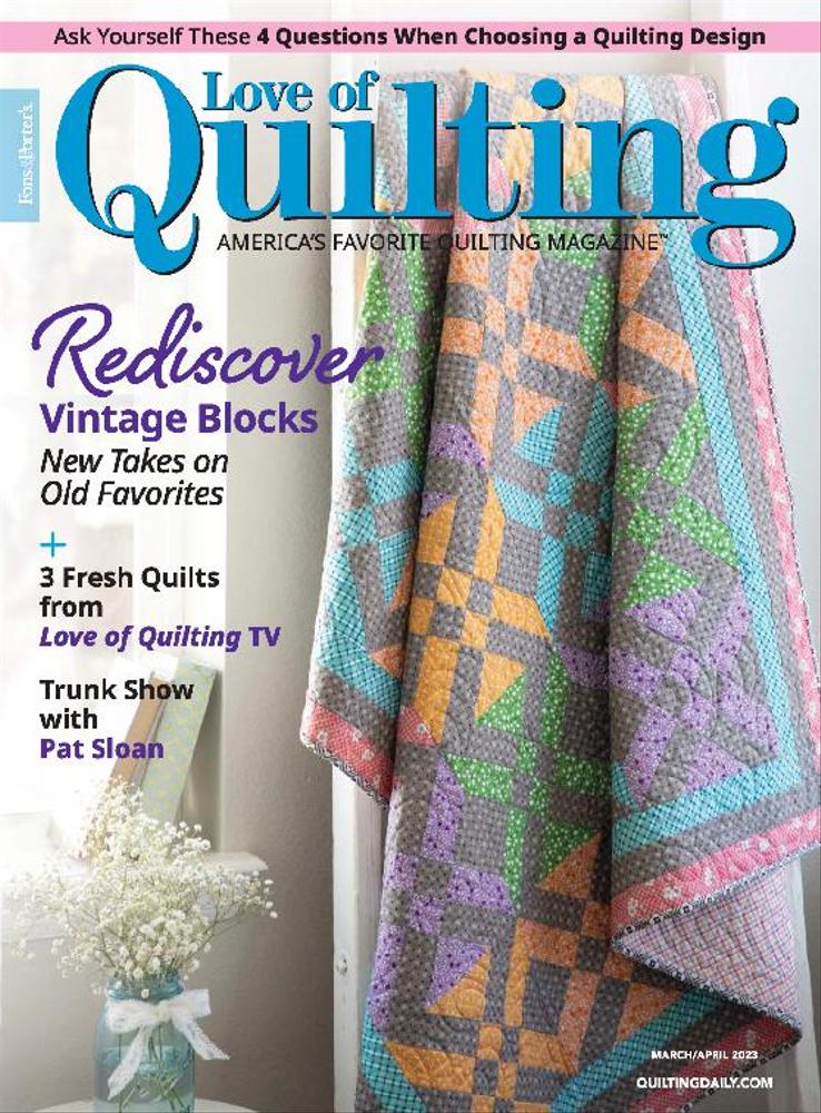 Fons-and-Porters-Love-of-Quilting March 01, 2023 Issue Cover