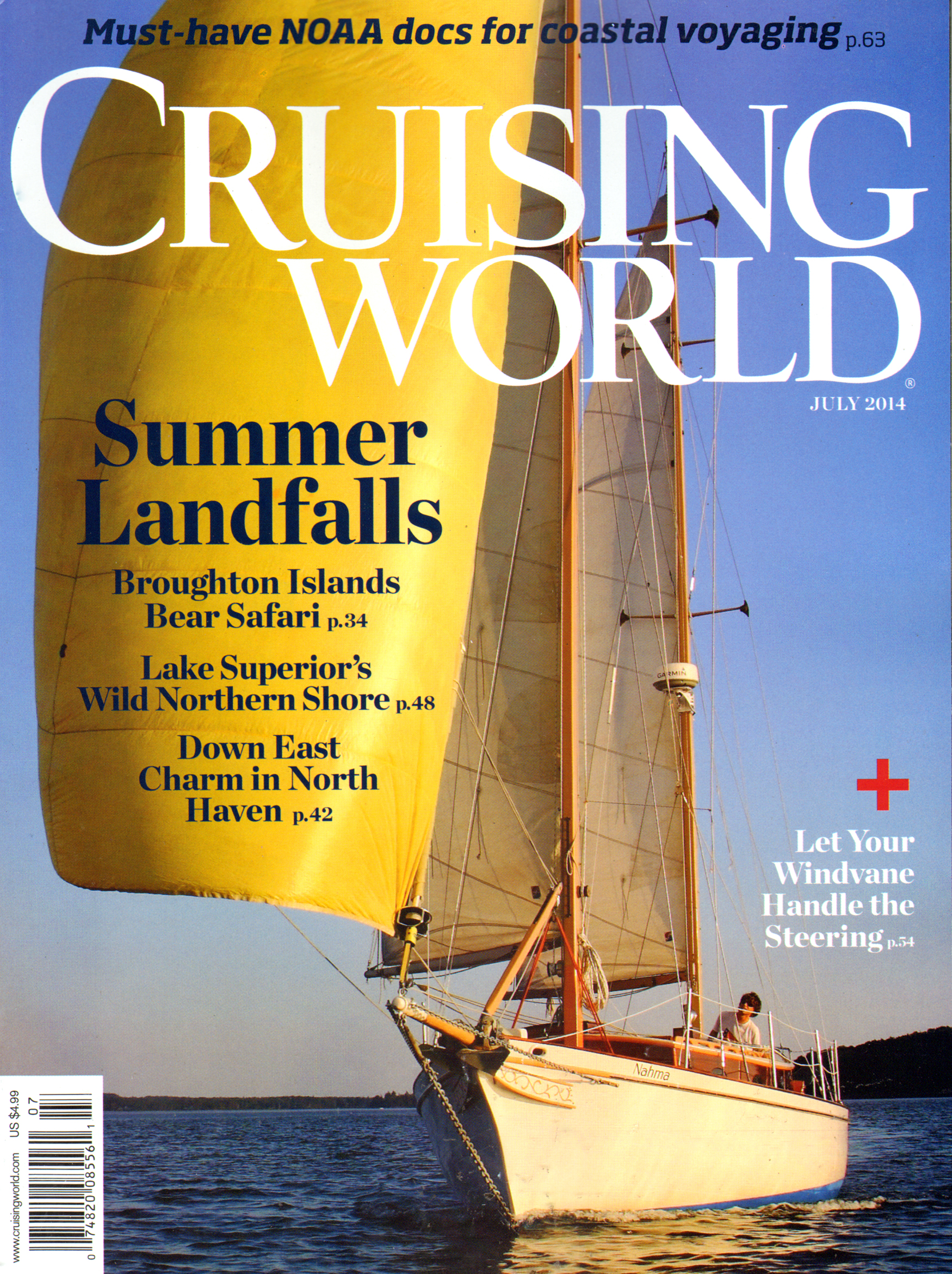 Cruising-World July 01, 2014 Issue Cover