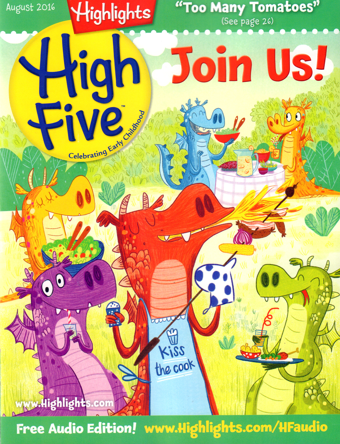 Highlights-High-Five August 01, 2016 Issue Cover