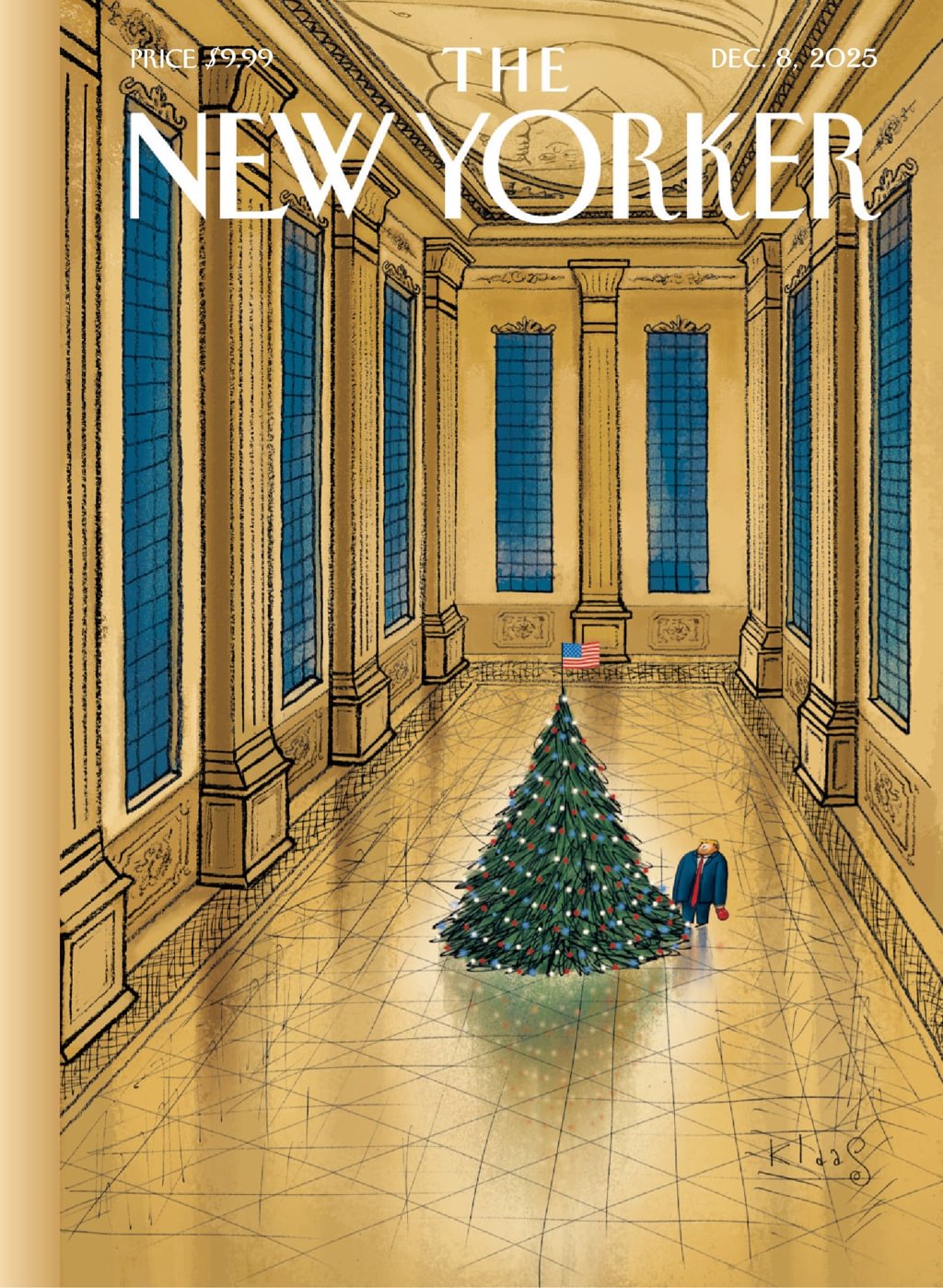 The New Yorker December 08, 2025 Issue Cover