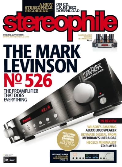 Stereophile May 01, 2017 Issue Cover