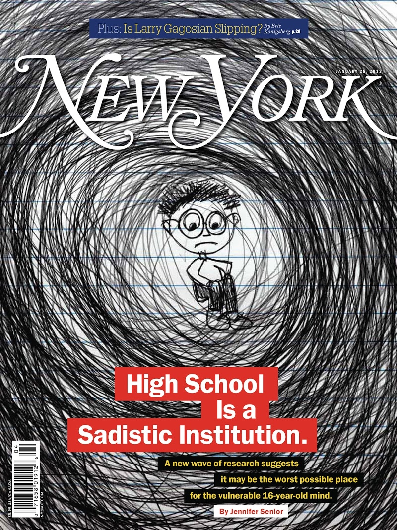 New-York-Magazine January 28, 2013 Issue Cover