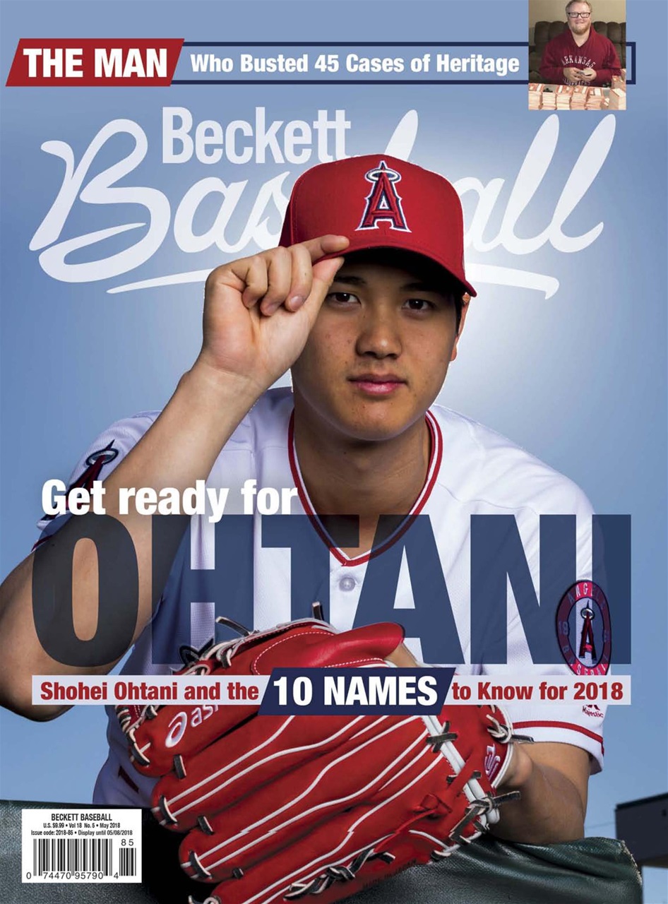 Beckett-Baseball May 01, 2018 Issue Cover