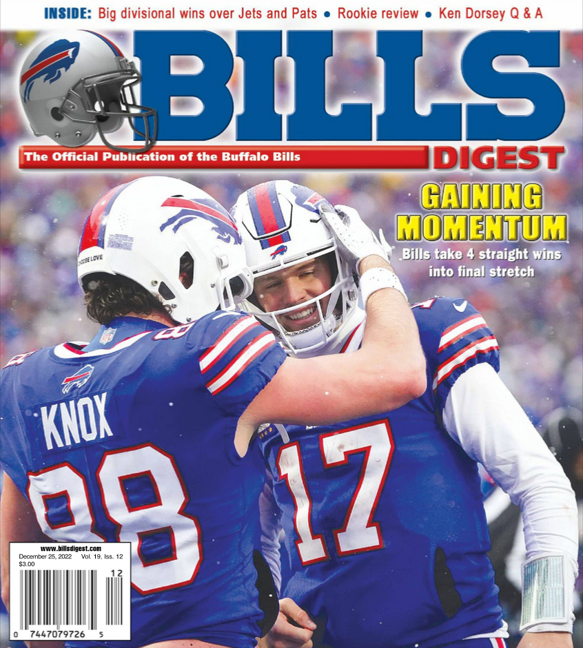 Bills-Digest December 25, 2022 Issue Cover