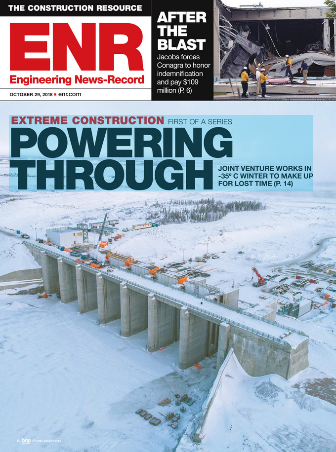 Engineering-News-Record October 29, 2018 Issue Cover