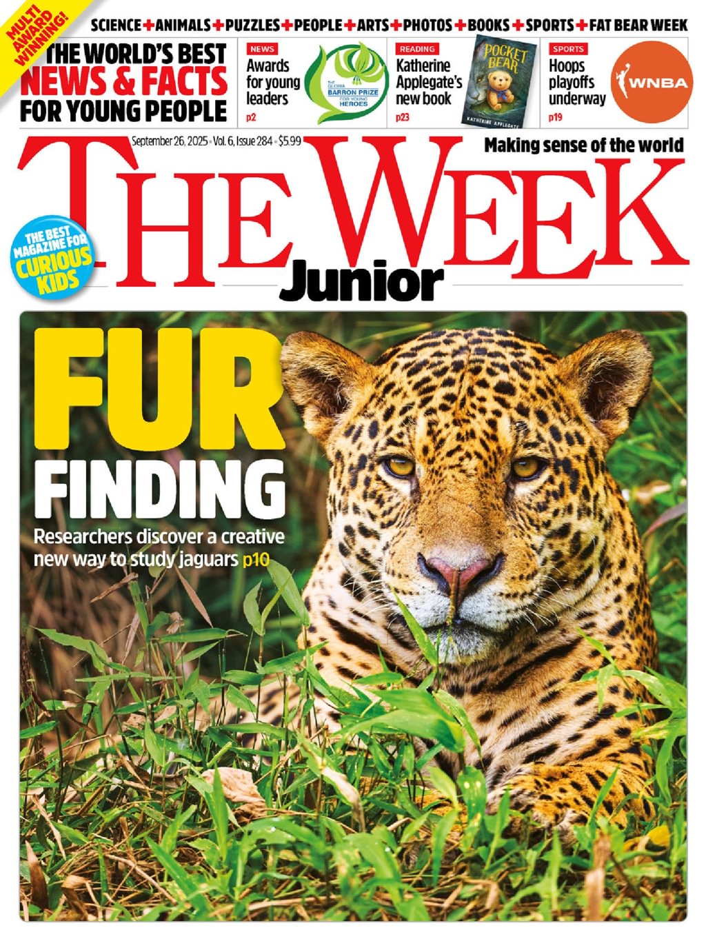 The Week Junior September 26, 2025 Issue Cover