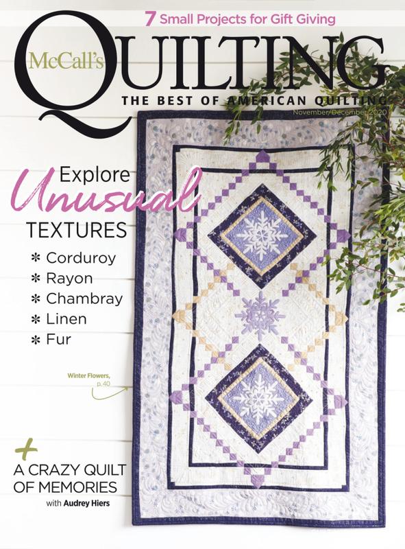 Mccalls-Quilting November 01, 2020 Issue Cover