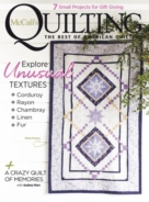 Mccalls-Quilting November 01, 2020 Issue Cover