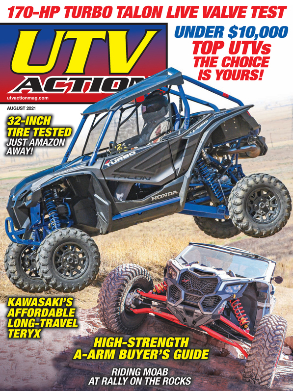 UTV-Action August 01, 2021 Issue Cover
