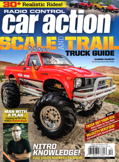 Radio Control Car Action December 01, 2014 Issue Cover