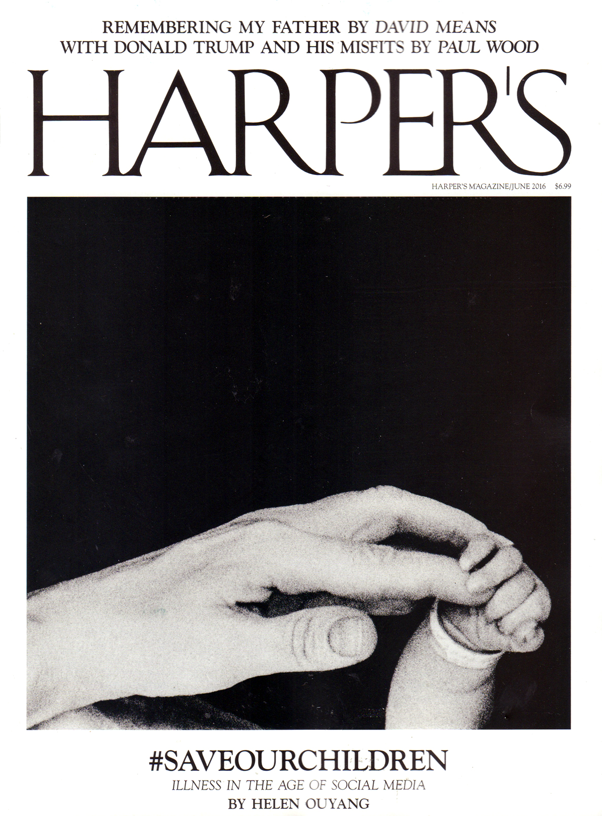 Harpers June 01, 2016 Issue Cover