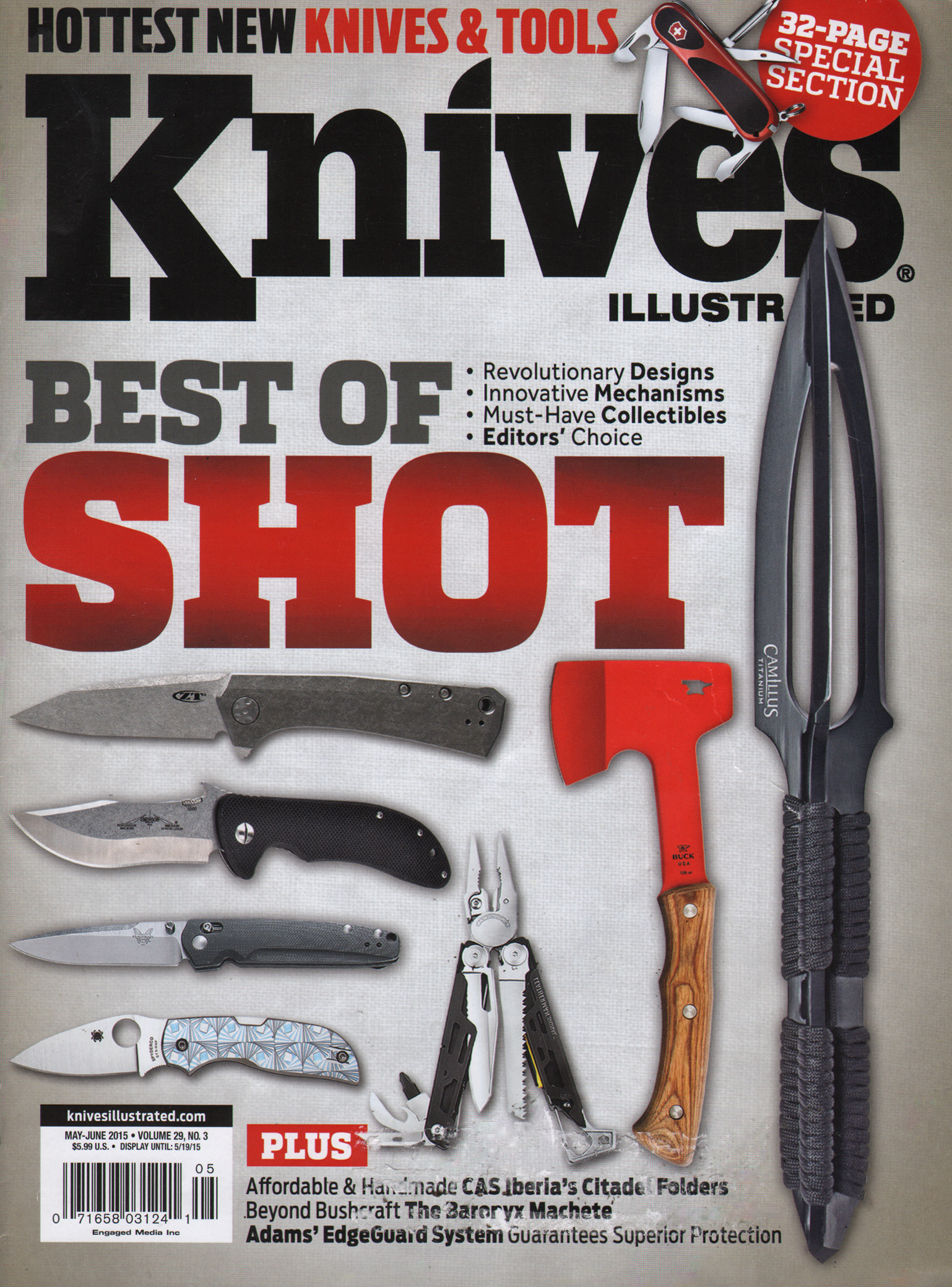 Knives-Illustrated May 01, 2015 Issue Cover