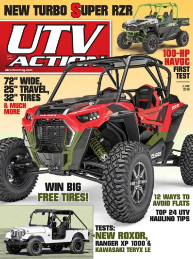 UTV Action June 01, 2018 Issue Cover