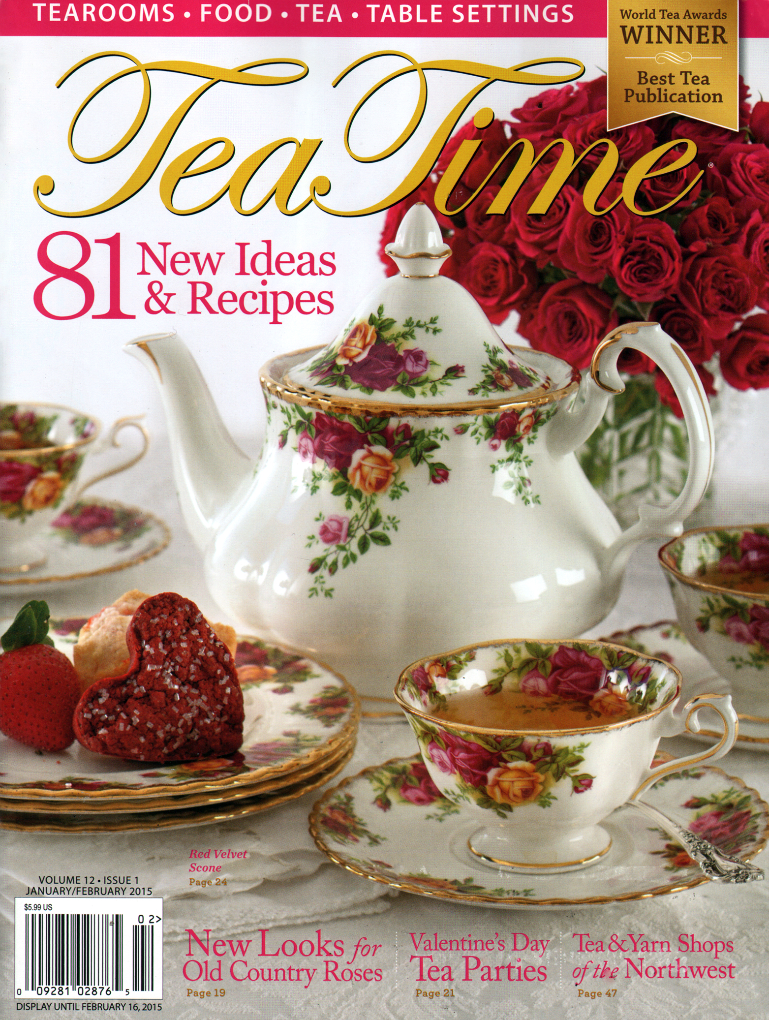 Tea-Time January 01, 2015 Issue Cover