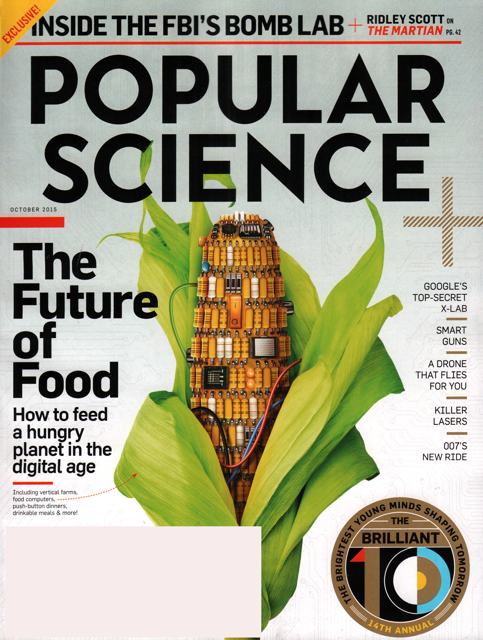 Popular-Science October 01, 2015 Issue Cover