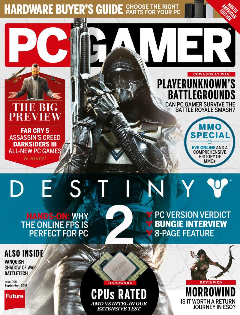 PC-Gamer-(US-Edition) September 01, 2017 Issue Cover