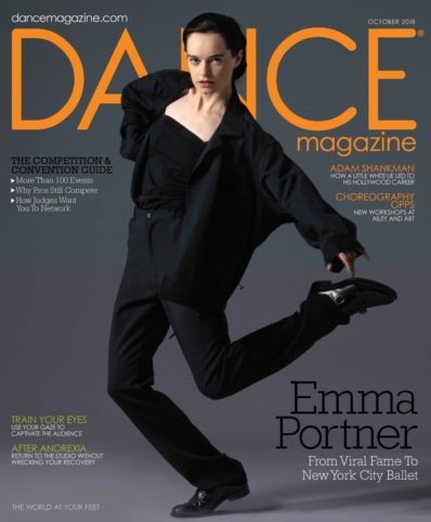 Dance Magazine October 01, 2018 Issue Cover