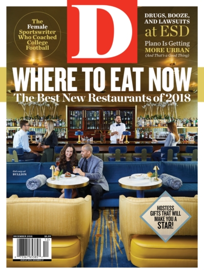 D Magazine December 01, 2018 Issue Cover