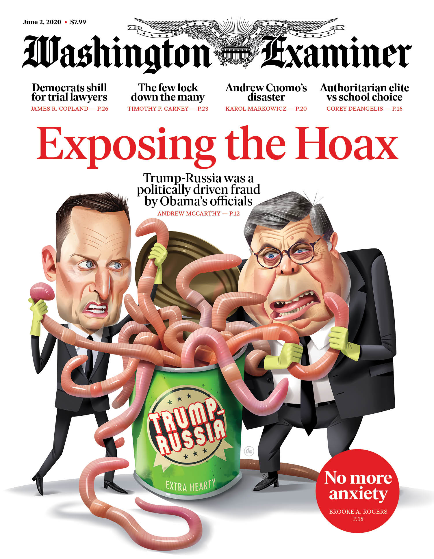 Washington-Examiner June 02, 2020 Issue Cover