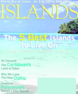 Islands August 01, 2005 Issue Cover