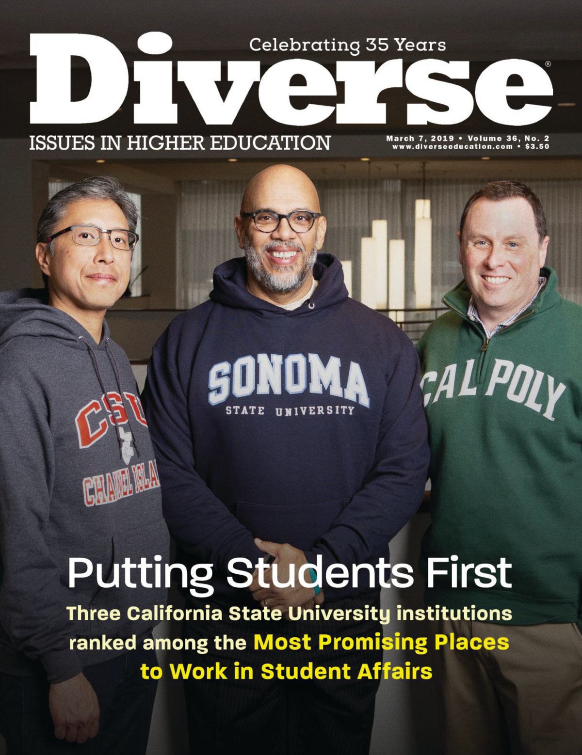 Diverse-Issues-In-Higher-Education March 07, 2019 Issue Cover