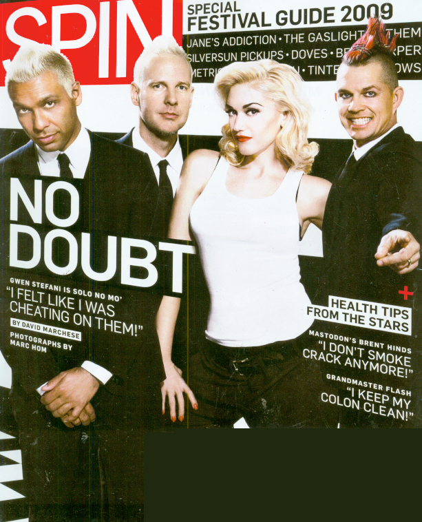 Spin May 01, 2009 Issue Cover