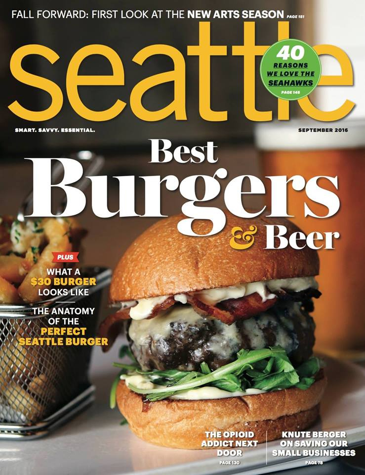 Seattle-Magazine September 01, 2016 Issue Cover