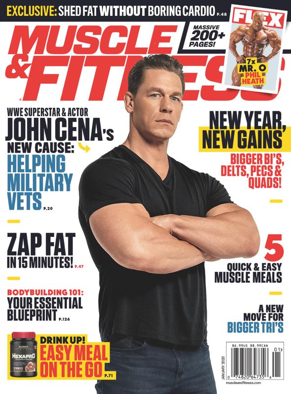 Muscle-and-Fitness January 01, 2020 Issue Cover