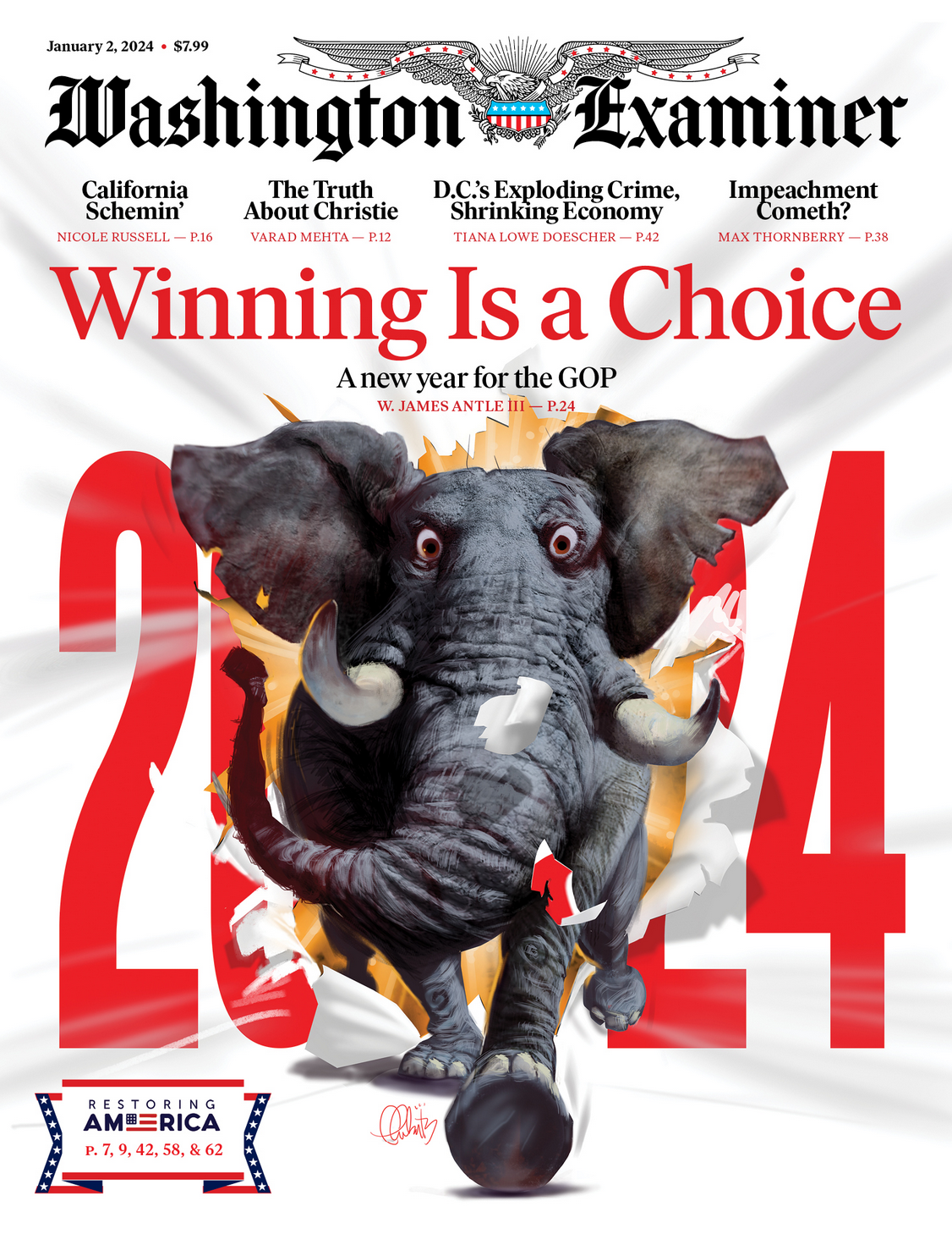 Washington-Examiner January 02, 2024 Issue Cover