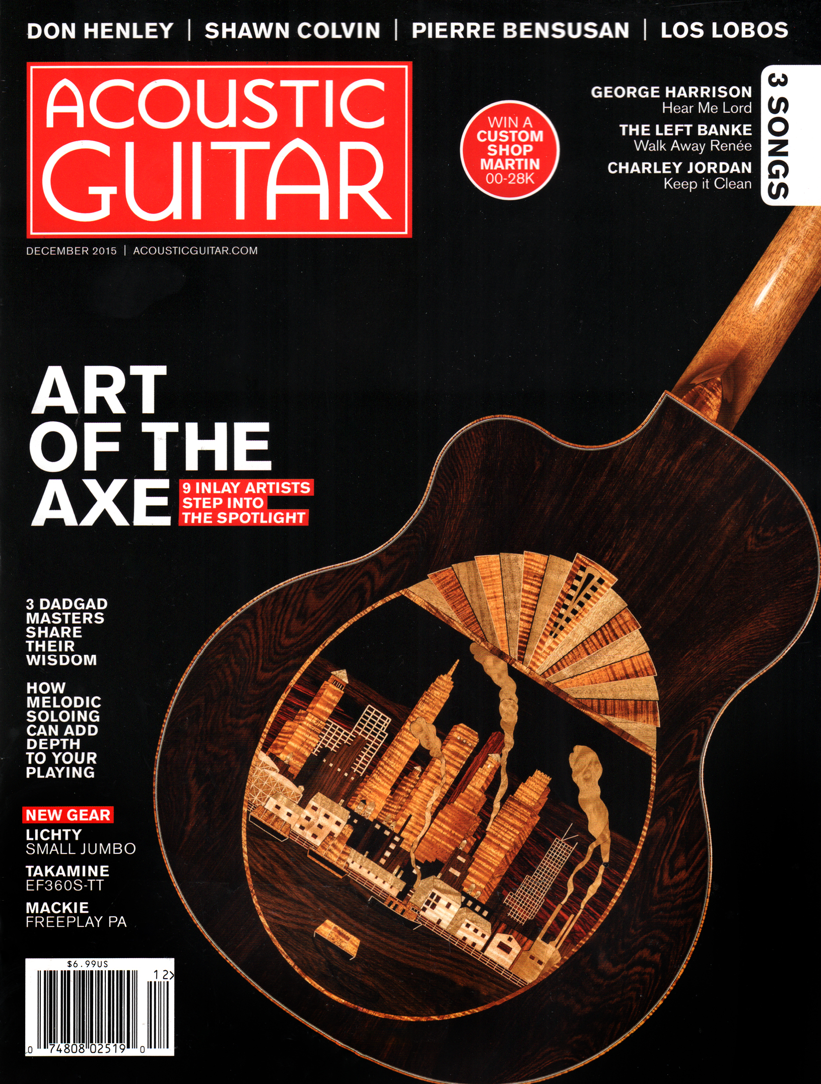 Acoustic-Guitar December 01, 2015 Issue Cover
