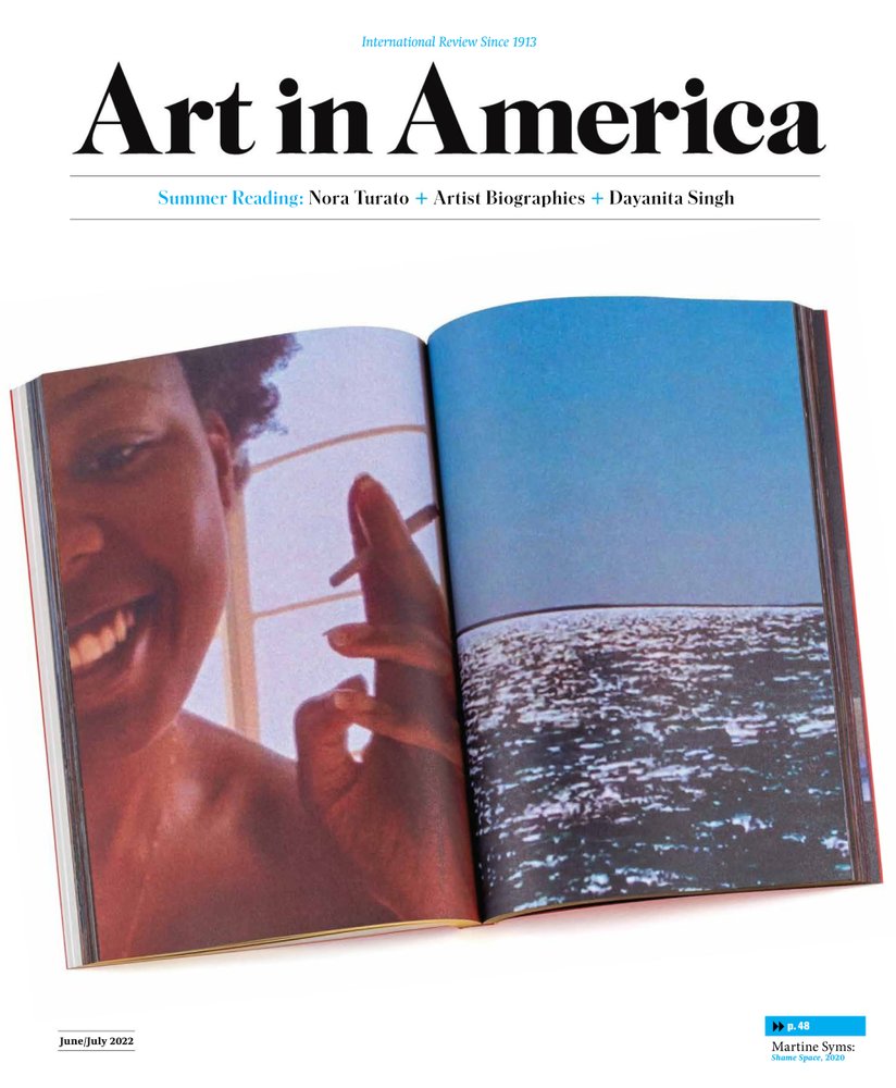 Art-In-America June 01, 2022 Issue Cover
