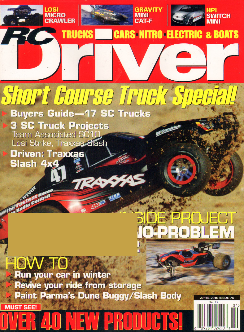 RC-Driver April 01, 2010 Issue Cover