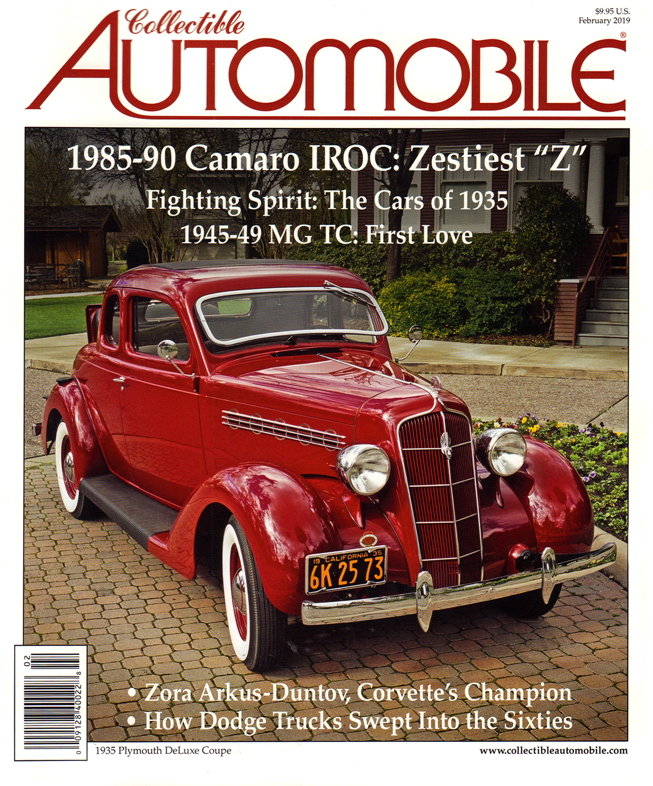 Collectible-Automobile February 01, 2019 Issue Cover