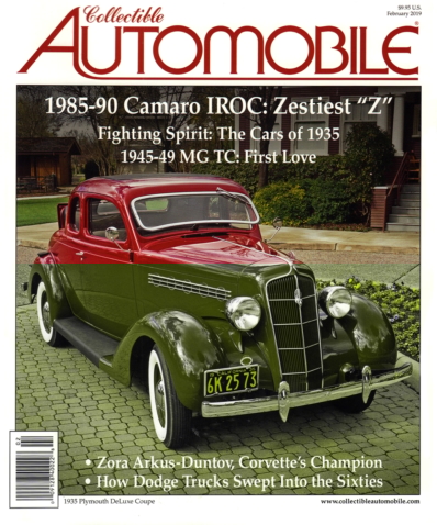 Collectible Automobile February 01, 2019 Issue Cover