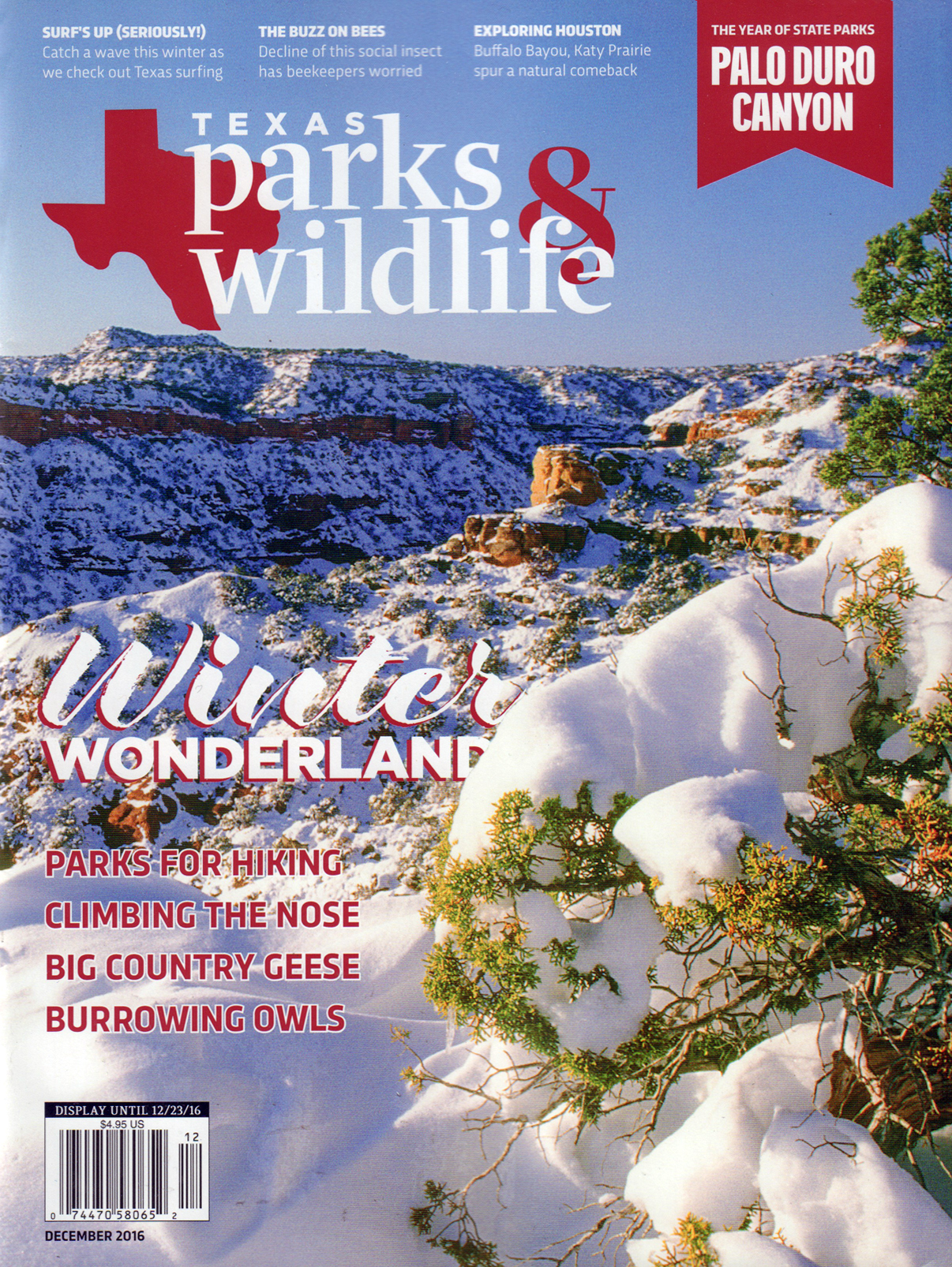 Texas-Parks-and-Wildlife December 01, 2016 Issue Cover