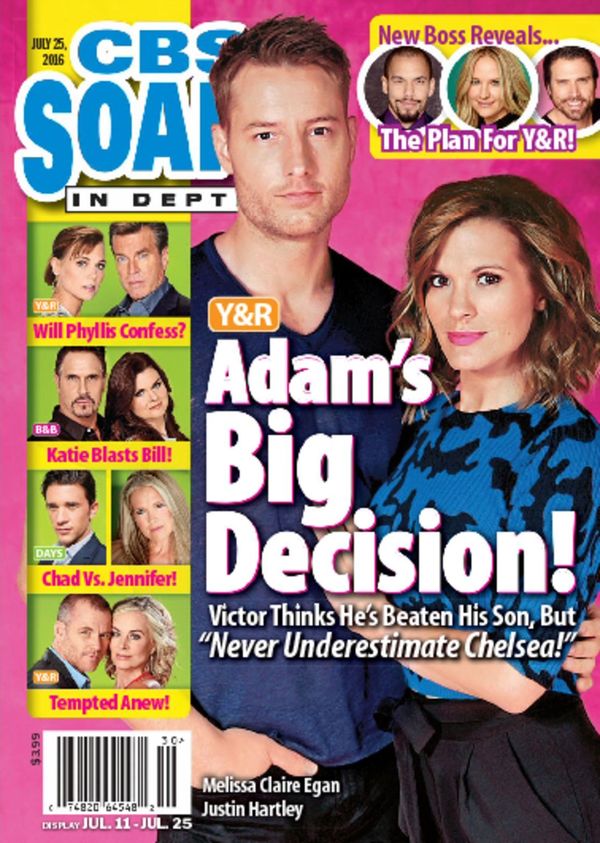 cbs-soaps-in-depth July 25, 2016 Issue Cover