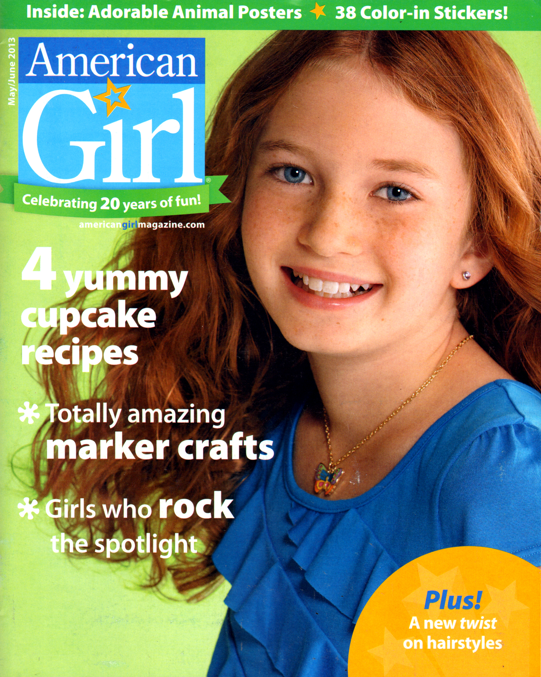 American-Girl May 01, 2013 Issue Cover
