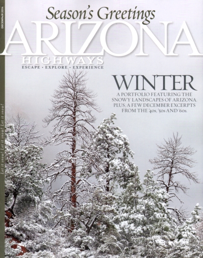 Arizona Highways December 01, 2014 Issue Cover
