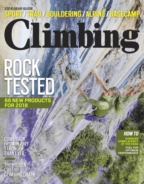 Climbing-Magazine April 01, 2018 Issue Cover