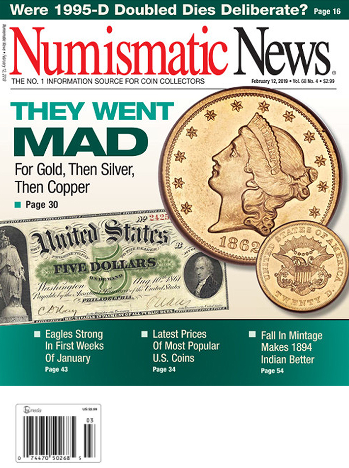 Numismatic-News February 12, 2019 Issue Cover