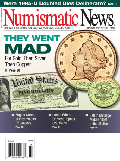 Numismatic News February 12, 2019 Issue Cover