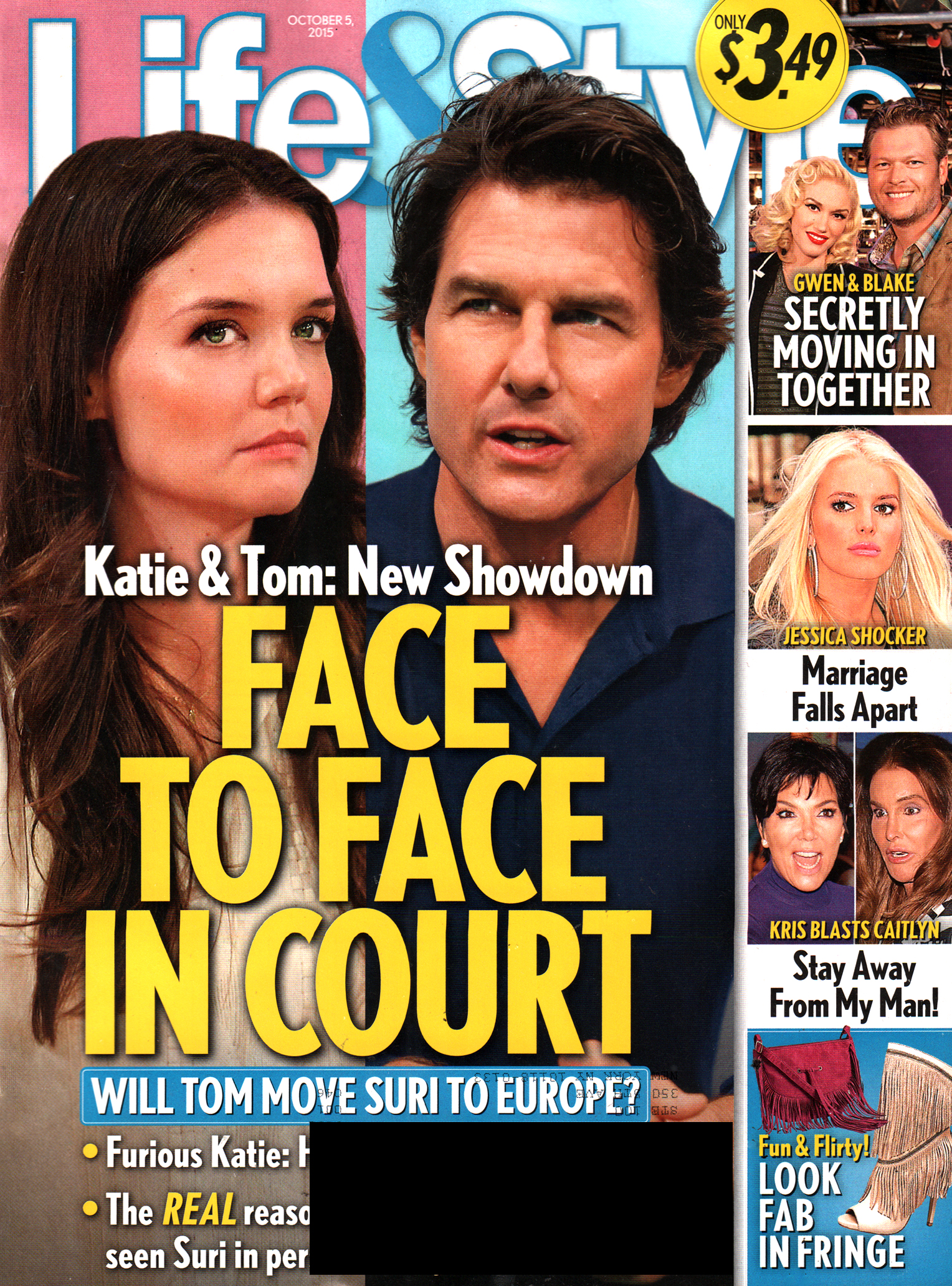 Life-and-Style-Weekly October 05, 2015 Issue Cover