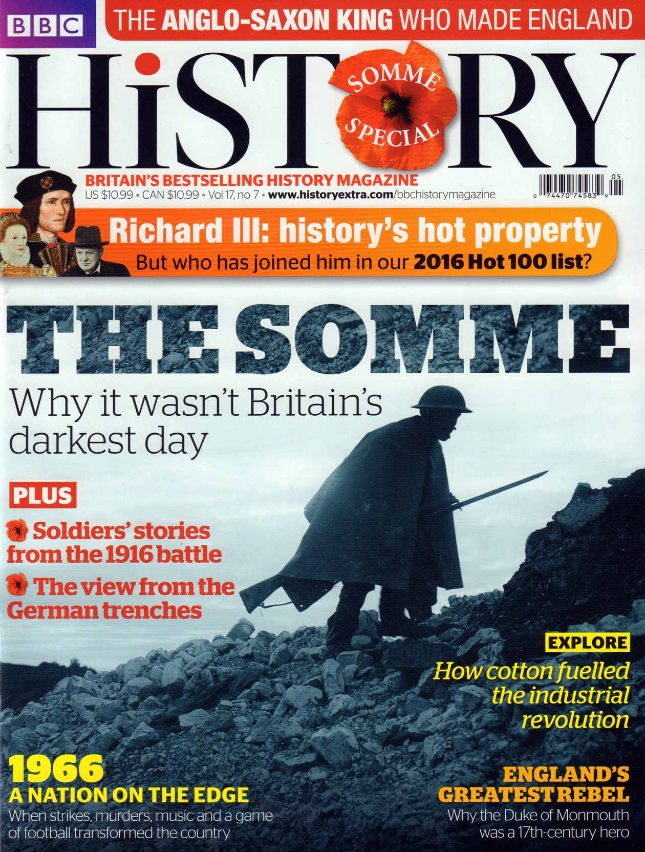 BBC-History July 01, 2016 Issue Cover