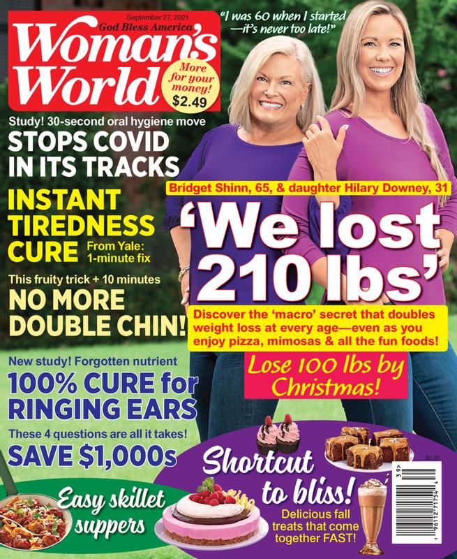 Womans-World September 27, 2021 Issue Cover