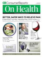 Consumer-Reports-On-Health December 01, 2018 Issue Cover